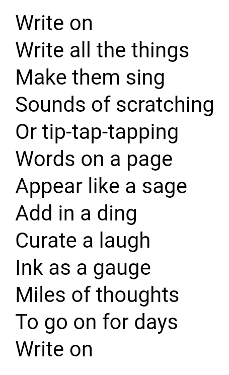 coffeewriter does poetry!